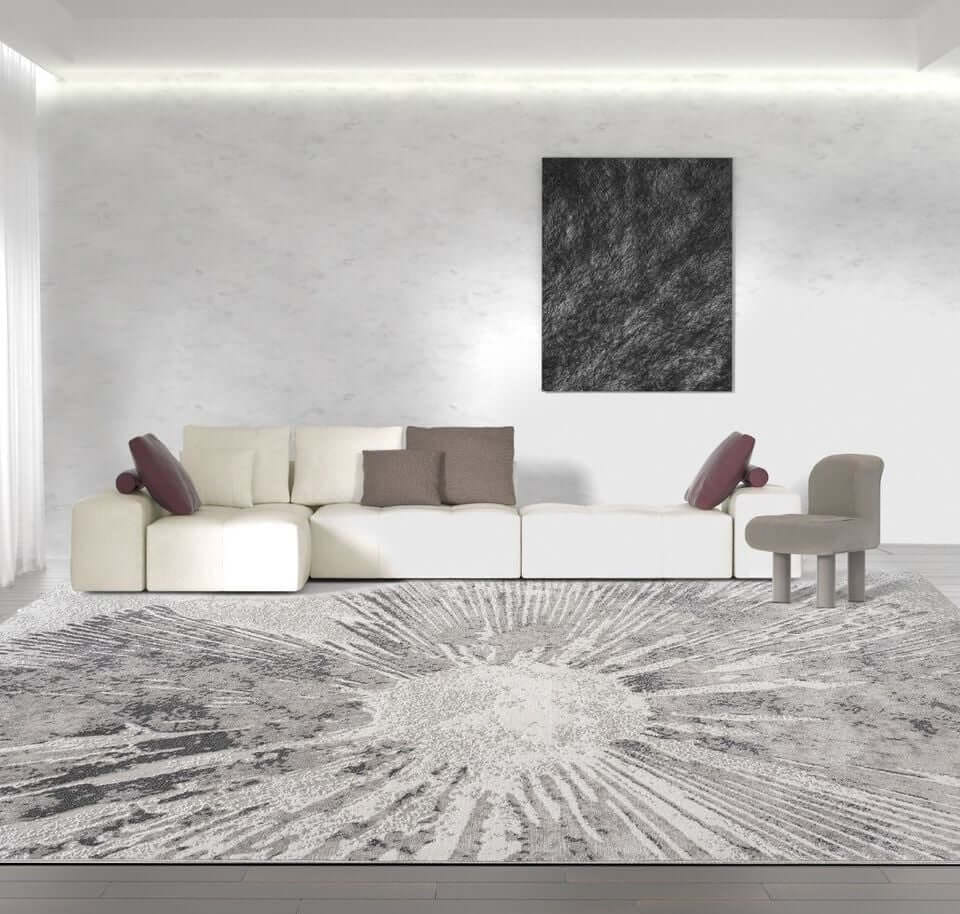 พรม MJHOMEDESIGNS BOSTON SERIES 30 ขนาด 240X340 ซม. เทา_8